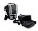 Tuff-Luv 'ZipNGo' holster / telescopic style / Top-loader case for digital SLR camera in size: 2 / color: Grey / compatible with / compatible with (Panasonic Lumix FZ50 / L1 / FZ18 / L10KEB-K / FZ8 / DMC-GH1 / FZ38 / GF1 / DMC-G2 / DMC-G10 / FZ100 / FZ45 / LX5 / DMC-GF2 / DMC-GH2 / GH3 / G3 G5 G3 / G3TWIN-2012 / GX1 GF5 / FZ48 / FZ150 / GH1)