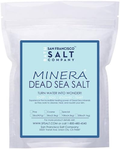 Minera Dead Sea Salt, 100% Pure & Certified