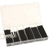 Anytime Tools 127 pc Heat Shrink Wire Wrap Cable Sleeve Tubing Sets Assorted Size w/Case
