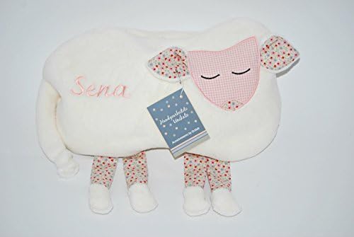 Sheep Pillow, personalized keepsake baby lamb