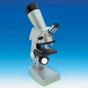 78 Piece 100x  300x  1000x Zoom Two Way Die-cast Microscope Set # EDU-41009 by Discovery