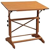 Alvin Pavillon Art Drawing Table - Cherry