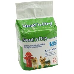 Iris NS-25SQ Neat 'n Dry Floor Protection and Training Pet Pads, Small, 25 Pads