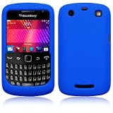 from AIO Accessories AIO Blue Soft Silicone Case Cover For Blackberry Curve 9360 + Screen Protector