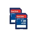 SanDisk SDSDB2-004G-B35 Carte M�moire SDHC Pack Duo Classe 4  4 Go