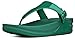 FitFlop Women's, Superjelly? Thong Sandal GREEN 7 M