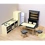 Melissa & Doug Deluxe Doll-House Kitchen Furniture