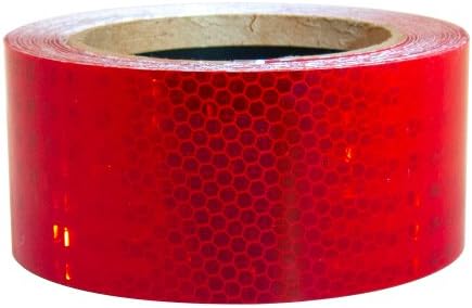'Really Brite' Reflective Tape 2"x30': Red