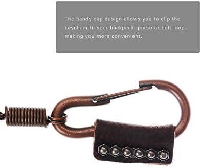 Onepi Ultra Soft Premuim Full Grain Leahter Multi-tool Smart Valet Keychain Hanging Accessories ¡­