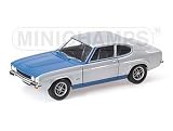 Review Minichamps 150089074 / Diecast Model Ford Capri RS (1970) in Silver and Blue (1:18 scale)
