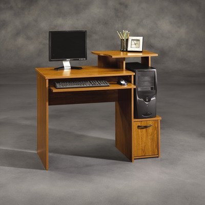 Sauder Beginnings Computer Desk Pecan