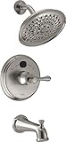 Delta Faucet T14400-SST2O Traditional Tub Shower, Stainless [並行輸入品]