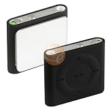 Silicone Skin Case Compatible With Apple iPod Shuffle 4th Gen, Black