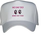 IMAGE OF DANDIE DINMONT TERRIER WOMAN'S BEST FRIEND White Hat / Baseball Cap