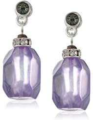 Kenneth Cole New York "Shards" Faceted Bead Drop Earrings