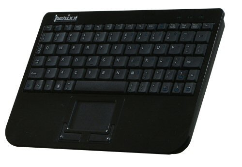 Perixx PeriBoard-710 DE Kabellose Super-Mini Touchpad Tastatur schwarz Preisvergleich