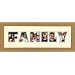 Photos in a Word - Family