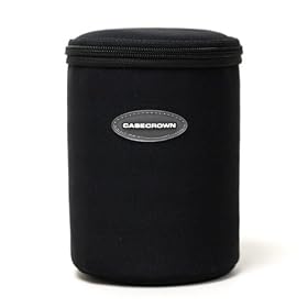 CaseCrown Air Cell Lined Lens Case With Clip Cosina 85mm f/1.8D AF Nikkor Lens