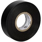Duck Brand 299006 3/4-Inch by 60 Feet Utility Vinyl Electrical Tape with Single Roll, Black