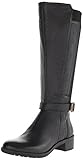 Naturalizer Women's Mint Wideshaft Riding Boot,Black,9.5 M US