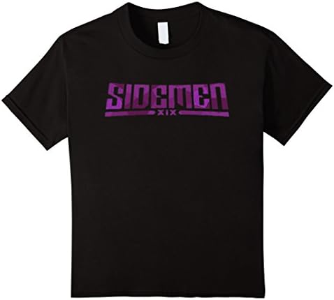 Kids Sidemen T-shirt 12 Black