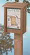 North States Wood Bat House 8" x 4-3/4" x 15"