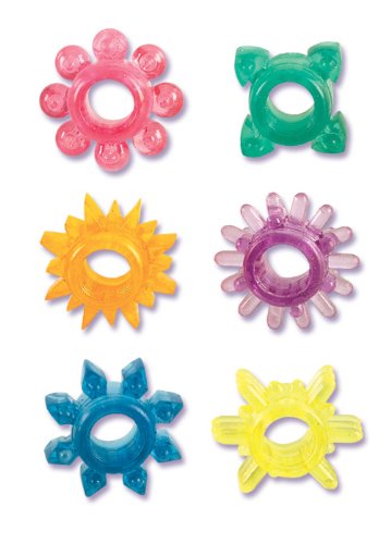 California Exotics Senso 6 Pak Cock Rings