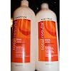 Matrix Sleek Shampoo & Conditioner Liter Duo