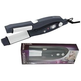 Sassoon Straightener High Performance Nano Ceramic VSIR3454UK S Curl Tong