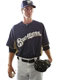 Milwaukee Brewers Photo Day, MARYVALE, AZ - FEBRUARY 24: Zack Greinke Photographic Poster Print by Jonathan Ferrey, 9x12