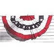 3ft x 6ft Sewn Polyester Pleated Fan - Online Stores Brand