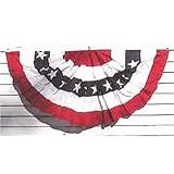 3ft x 6ft Sewn Polyester Pleated Fan - Online Stores Brand
