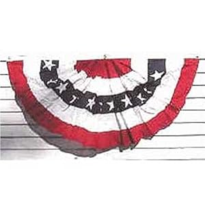 3ft x 6ft Sewn Polyester Pleated Fan - Online Stores Brand