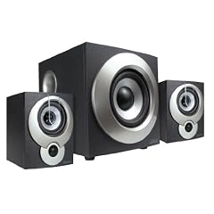 bazoo Mara 250 2.1 Lautsprecherset (MDF-Geh�use, 22 W RMS, Kabelfernbedienung) schwarz