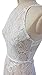 DEARCASE Women's Summer Dresses Sleeveless Backless Guava Lace Mini Dress