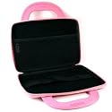 MSI Wind U100 / U120 & Samsung NC10 PINK Hard BRIEF Carrying POUCH CASE Cover Sleeve