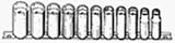 11-Piece 3 8 Drive Deep Metric Socket Set [Misc.]