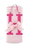 Mud Pie Cotton Receiving Blanket, H/Pink by Mud Pie [並行輸入品]
