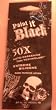 Paint It Black 50X Auto Dark Tanning Lotion for men and women - .7oz Sample packet