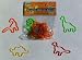 Dino Shaped Silly Rubber Bands - lot of 72 Bandz (Dino)