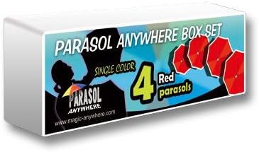 Parasol Box Set (4 Parasols, RED)