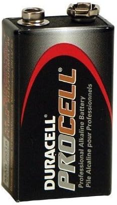 DURACELL 9 Volt PROCELL Professional Alkaline Battery, Pack of 12