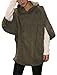 Allegra K Women Winter Half Batwing Sleeve Knitting Hooded Shirt