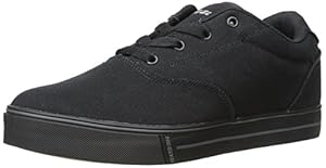 Heelys Launch Skate Shoe (Little Kid/Big Kid),Black Canvas,7 M US Big Kid