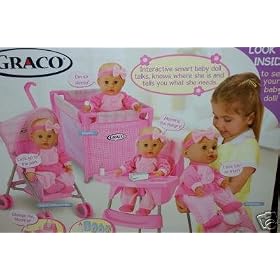 Graco Nursery Playset with Interactive Smart Baby Doll by Graco Baby
