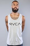 RVCA The Big RVCA Tank in Heather Grey,Tank Tops for Men