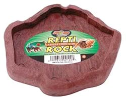 ZOO REPTI ROCK FOOD DISH SM