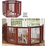 Hardwood Playpen And Gate