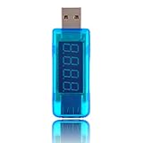 AXIONG 0.4 Inch LED 4-Digit Red Display USB Power Charger Voltage Current Tester E0Xc