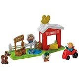 Mattel R6929-0 - Fisher-Price Little People Farm, mit viel Zubeh�r wie Tiere und Traktorvon "Mattel"